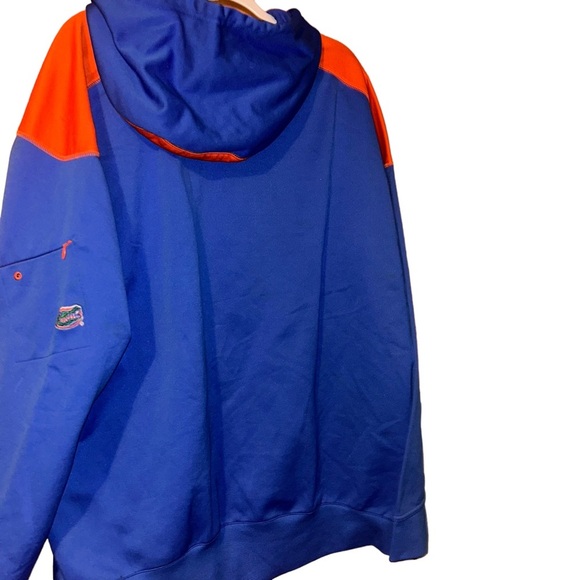 Men Nike University of Florida UF Gators hoody hoodie size XL blue/orange - Picture 3 of 4